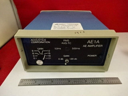 ACOUSTIC EMISSION PHYSICAL CORPORATION AE1A AMPLIFIER  MODULE SENSOR #79