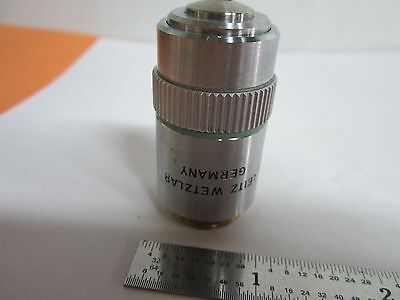 MICROSCOPE OBJECTIVE LEITZ WETZLAR GERMANY  NPL 20X INFINITY OPTICS BIN#A3-F-17