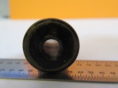 ANTIQUE BRASS RARE OCULAR lens OPTICS MICROSCOPE PART AS PICTURED &7B-B-78