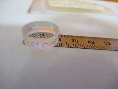 OPTICAL MELLES GRIOT BI CONCAVE LENS COATED OPTICS AS PICTURED &P2-A-112