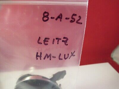 LEITZ GERMANY HM-LUX CLAMP ASSEMBLY MICROSCOPE PARTS OPTICS AS PICTURED &8-A-52