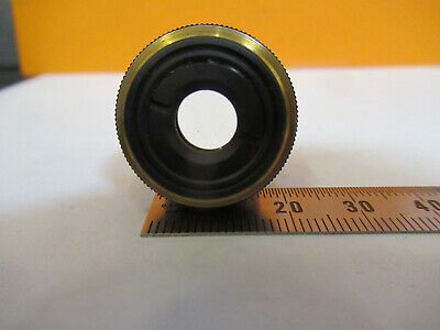 BAUSCH LOMB 4X OBJECTIVE 748007 LENS OPTICS MICROSCOPE PART AS PICTURED &P2-A-10