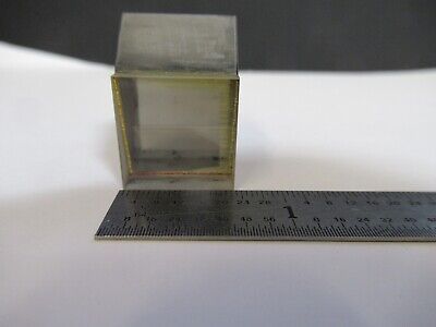 FOR PARTS OPTICAL GLASS PRISM ASSEMBLY [delaminated] OPTICS AS PICTURED &W2-B-07