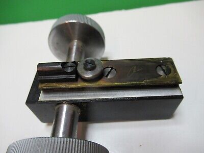 LEITZ WETZLAR MICROMETER KNOBS MICROSCOPE PART OPTICS &17-A-36