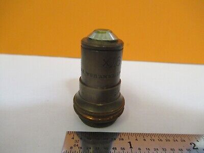 ANTIQUE BAUSCH LOMB 97X 1.9mm OBJECTIVE MICROSCOPE PART AS PICTURED &7B-B-09