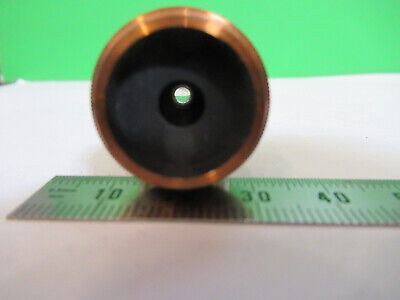 ANTIQUE ERNST LEITZ 100X 1/12 OBJECTIVE MICROSCOPE PART AS PICTURED Z1-A-55