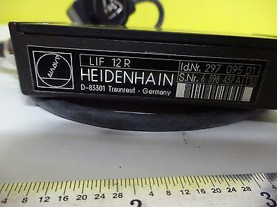 HEIDENHAIN GERMANY LIF 12R POSITIONING MICROSCOPE PART AS IS BIN#W4-23