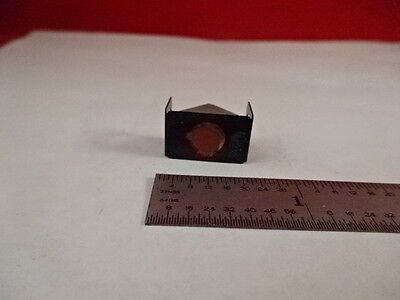 OPTICAL MINI PRISM BEAM SPLITTER OPTICS AS IS #80-74