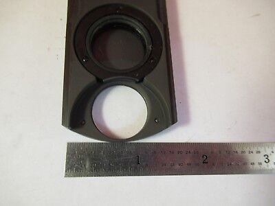 ZEISS GERMANY POL POLARIZER SLIDE MICROSCOPE PART OPTICS AS PICTURED &75-B-50