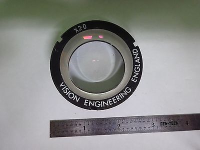 MICROSCOPE PART VISION ENGINEERING ILLUMINATOR LENS OPTICS AS IS BIN#Y4-57