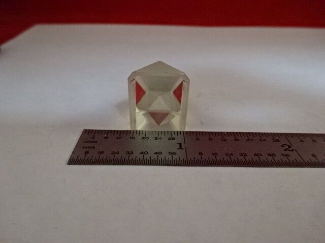 OPTICAL SMALL PRISM LASER OPTICS  AS IS BIN#37-A-16