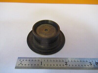 ANTIQUE BRASS BAUSCH LOMB PIECE MICROSCOPE PART AS PICTURED #7B-B-112