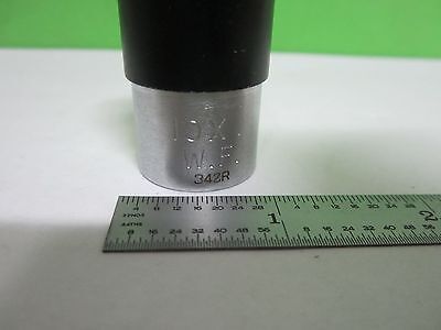 MICROSCOPE PART EYEPIECE VINTAGE 10X OPTICS AS IS BIN#S6-27