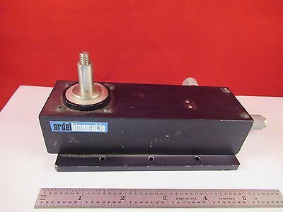 ARDEL KINEMATIC MICROMETER ADJUSTMENT POSITION OPTICAL OPTICS AS IS &W1-A-02