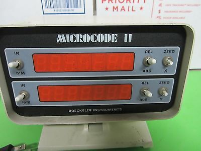 MICROCODE II BOECKELER 2-MT READER DISPLAY for POSITIONING SCOPE OPTICS BIN#61