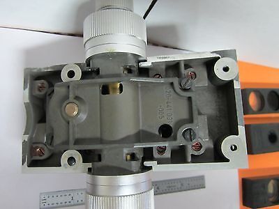 MICROSCOPE DIALUX LEITZ WETZLAR GERMANY STAGE MICROMETER ARM OPTICS BIN#K8ii