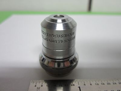 OPTICAL MICROSCOPE 10X 16 mm OBJECTIVE BAUSCH LOMB B&L OPTICS AS IS BIN#3C-1-D