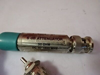 RF MICROWAVE PARTS CONNECTOR ATTENUATOR ADAPTERS RF PRO FREQUENCY AS IS #99-33