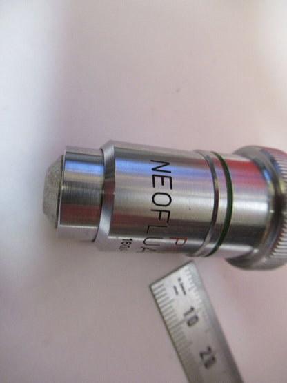 ZEISS GERMANY PHASE PH2 16X /160 OBJECTIVE MICROSCOPE PART AS PICTURED F8-C-27