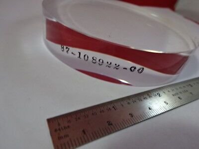 OPTICAL FLAT FUSED SILICA 4" DIAMETER 1/10 WAVELENGTH OPTICS NICE #51-A-21