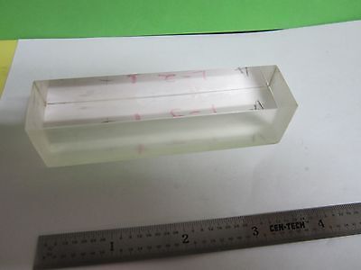 OPTICAL LONG PRISM "2 SIDES POLISHED" LASER OPTICS BIN#43-18