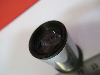 ANTIQUE ERNST LEITZ WETZLAR  EYEPIECE 10X MICROSCOPE PART AS PICTURED &B1-B-19