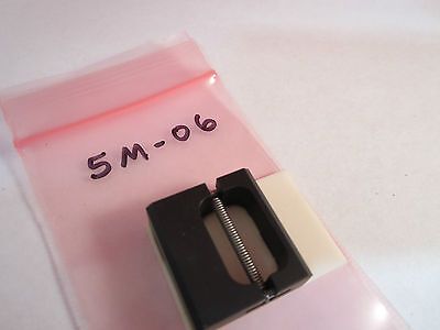 OPTICAL OPAQUE ALUMINA PLATE MOUNTED LASER OPTICS BIN#5M-06