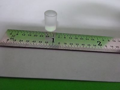 OPTICAL GLASS CYLINDER LASER OPTICS AS IS BIN#72-B-16