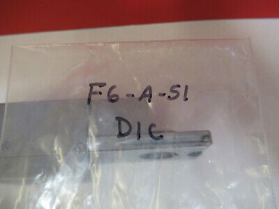 REICHERT AUSTRIA POLYVAR DIC PRISM OPTICS MICROSCOPE PART AS PICTURED &F6-A-51