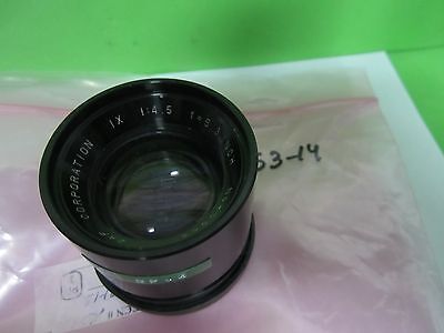 OPTICAL SCIENTIFIC LENS GAF CORP 1X VERY PRONOUNCED CONVEX LENS OPTICS BIN#S3-14