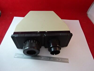 MICROSCOPE PART OLYMPUS JAPAN HEAD OPTICS AS IS #50-A-08