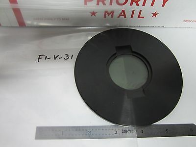 OPTICAL MICROSCOPE PART POLARIZER MOUNTED OPTICS BIN#F1-V-31