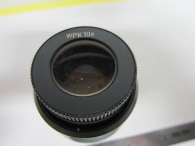 EYEPIECE ZEISS GERMANY AXIOVERT WPK 10X  MICROSCOPE OPTICS BIN#H1-29