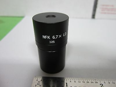 EYEPIECE OLYMPUS NFK 6.7X LD MICROSCOPE OPTICS AS IS BIN#F2-73