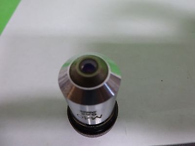 MICROSCOPE PART OBJECTIVE OLYMPUS M40 40X [fair] OPTICS AS IS BIN#Y6-E-15