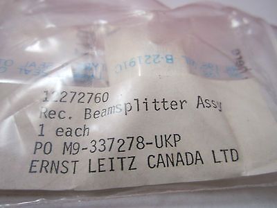 LEITZ WETZLAR MICROSCOPE BEAM SPLITTER ASSEMBLY PART OPTICS BIN#3C