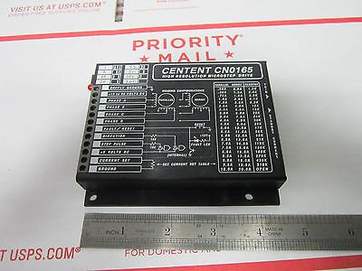 CENTENT CN0165 STEPPER MOTOR CONTROLLER POSITIONING OPTICS or others  BIN#ft-4