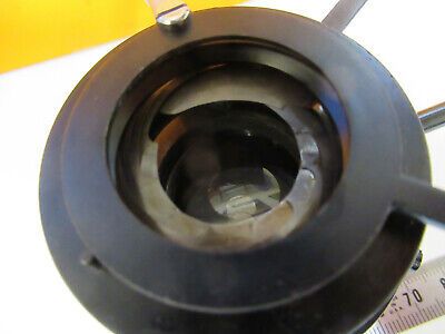 FOR PARTS VICKERS ENGLAND UK CONDENSER MICROSCOPE PART AS PICTURED #P3-A-07