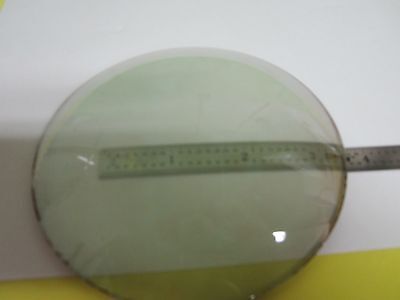 OPTICAL LARGE PLANO CONVEX LENS TRANSLUCENT ?? LASER OPTICS  BIN#7B-A-2