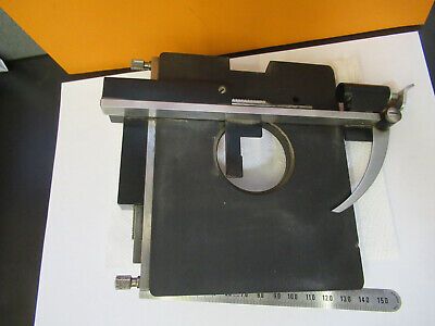 BAUSCH LOMB  STAGE TABLE XY MICROSCOPE PART OPTICS AS PICTURED &F9-A-60