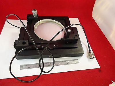 MICROSCOPE INTERFEROMETER TILTING TABLE + FLAT CONTROL TECHNICS OPTICS B#F8-C-01