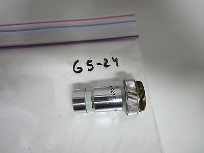 MICROSCOPE OBJECTIVE VICKERS UK ENGLAND 10X METALLOGRAPH OPTICS BIN#G5-24