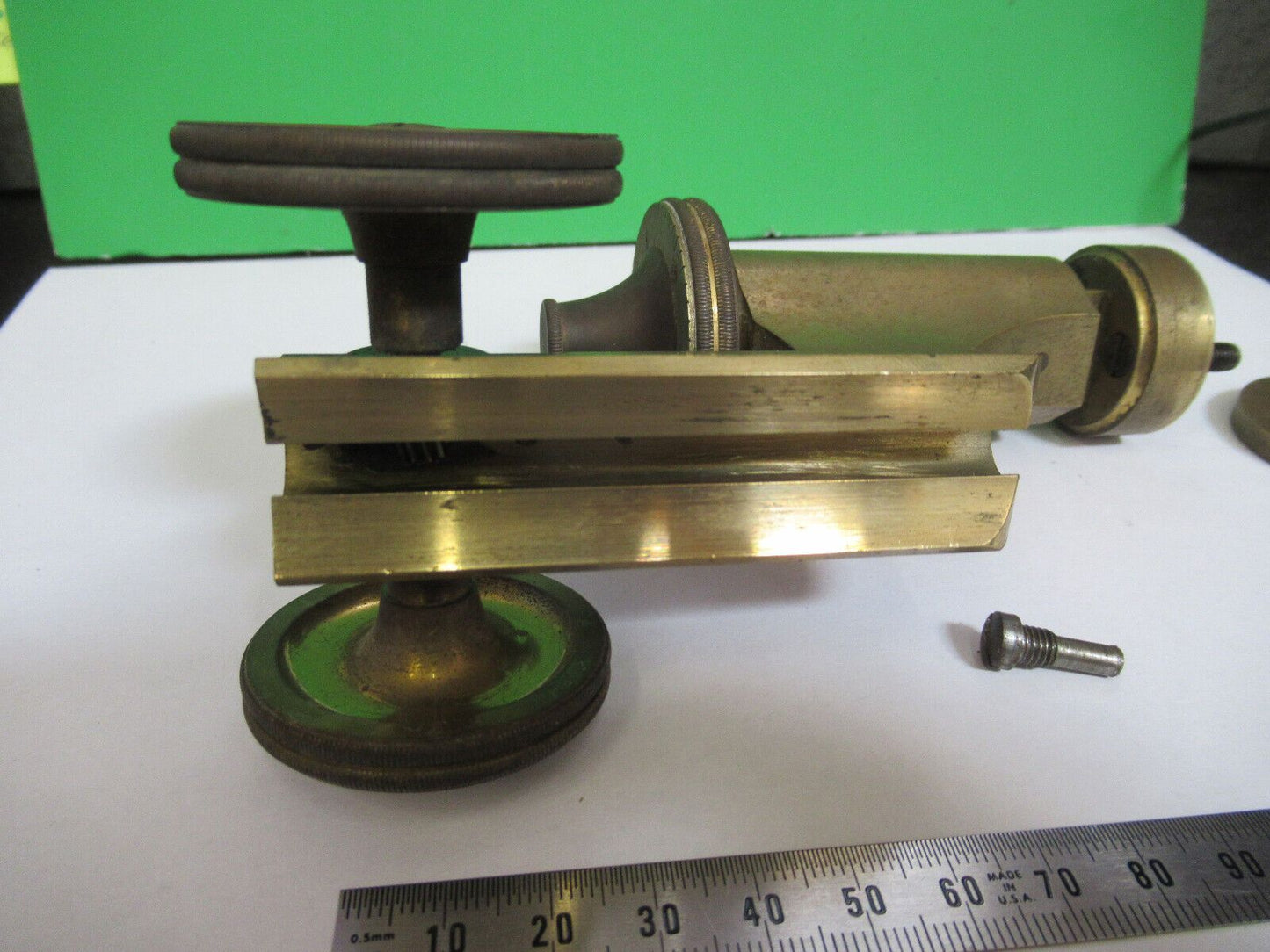 ANTIQUE CARL ZEISS JENA LIMB FRAME RARE MICROSCOPE PART AS PICTURED Q7-A-12