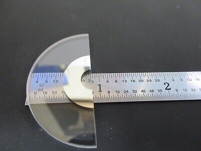 OPTICAL HALF CIRCLE MIRROR RARE OPTICS AS PICTURED &FT-1-A-73