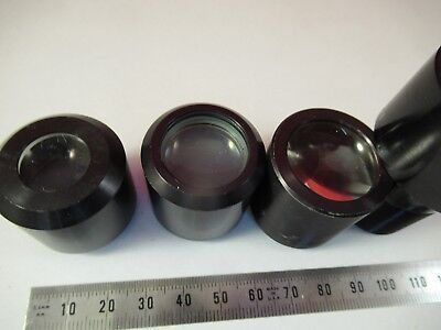 FOR PARTS LENSES FOR OCULAR EYEPIECE OPTICS MICROSCOPE PART AS PICTURED &66-A-98