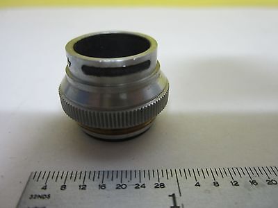 MICROSCOPE PART OBJECTIVE BAUSCH LOMB 421UA OPTICS AS IS BIN#U2-15