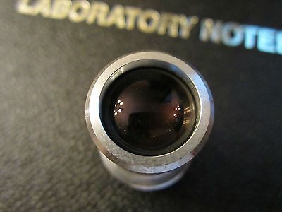 OPTICAL MICROSCOPE OBJECTIVE 2.5X PLANO PL LEITZ WETZLAR GERMANY OPTICS BN#C7-91