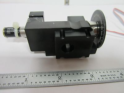 OPTICAL FIXTURE ROTATABLE  SWISS MOTOR LASER OPTICS AS IS BIN#J8-02