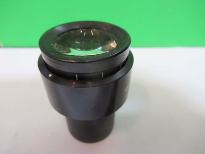 MICROSCOPE PART ZEISS EYEPIECE OCULAR 444034 PL 10X/25 LENS AS PICTURED &P2-B-51