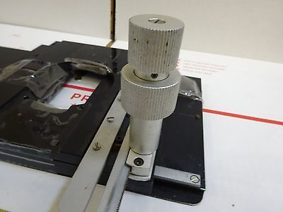 MICROSCOPE STAGE TABLE PART &IL-4-B